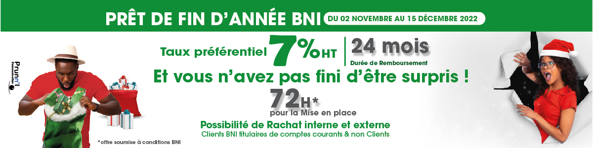 Prêt de Fin d'Année BNI